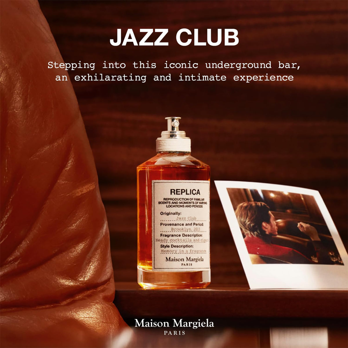 Maison Margiela Replica Jazz Club - Warm Spicy Masculine Cologne