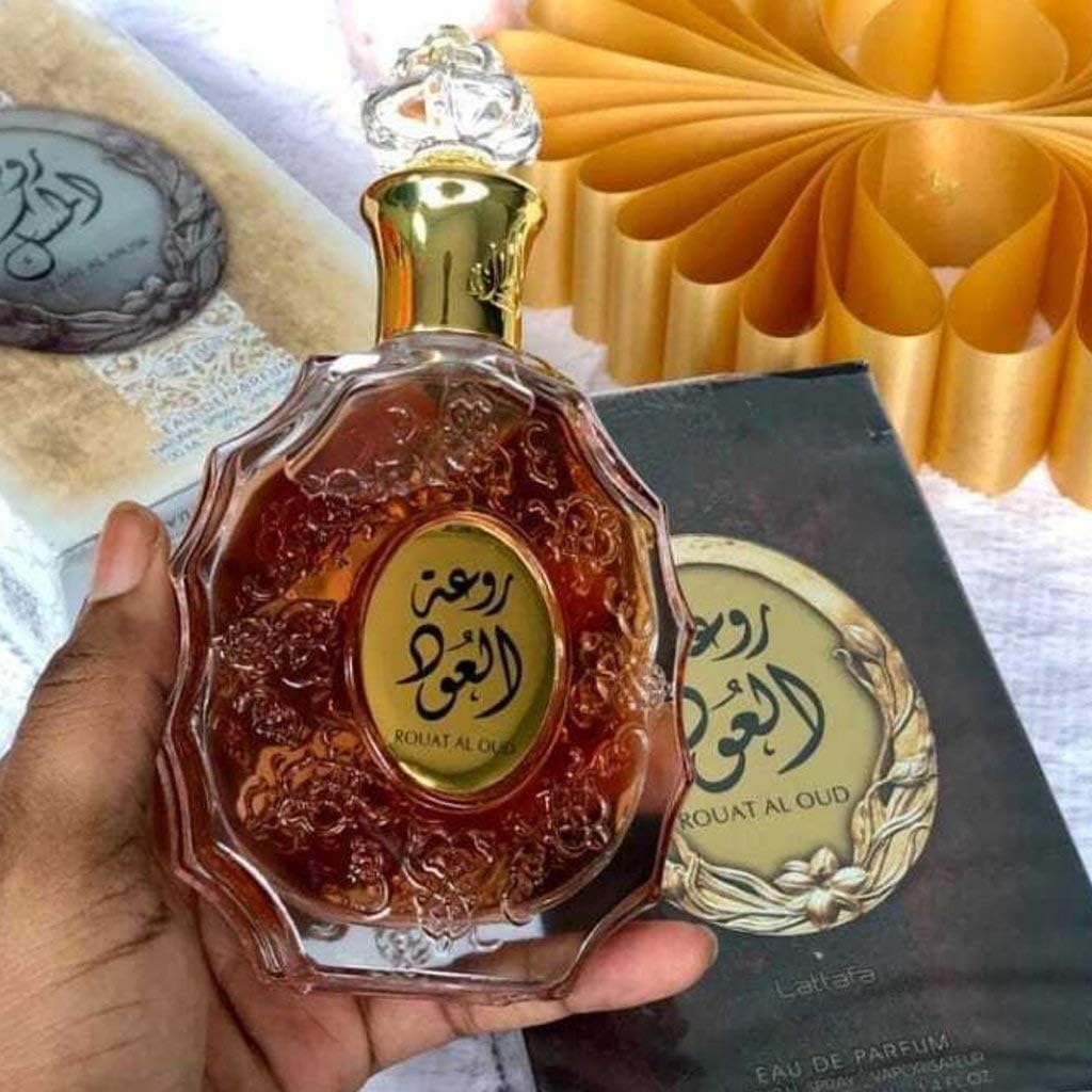 Rouat Al Oud for Unisex Eau De Parfum Spray, 3.4 Ounce